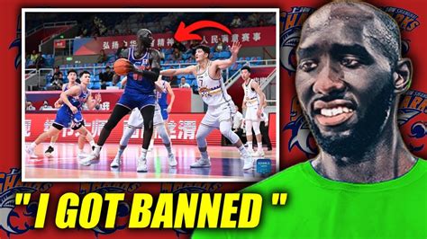 why is tacko fall banned.